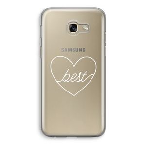 Best heart pastel: Samsung Galaxy A5 (2017) Transparant Hoesje