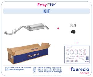 Einddemper Faurecia, u.a. fÃ¼r Renault