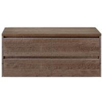 Dante Badmeubelset 120 cm - 4 Laden Tabacco - Wastafelbovenblad