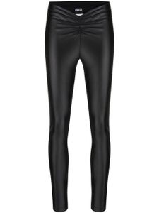 Versace Jeans Couture legging à taille froncée - Noir