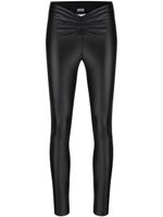 Versace Jeans Couture legging à taille froncée - Noir