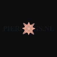 Tongpiercing tickler spike licht oranje