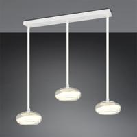 Trio 3-lichts design hanglampTarsia wit - 337810331