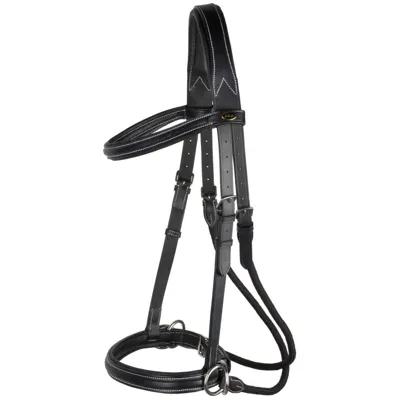 F.R.A. Dietsji bitloos hoofdstel zwart maat:cob