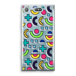 8-bit N°6: Sony Xperia XZ1 Compact Transparant Hoesje