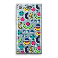 8-bit N°6: Sony Xperia XZ1 Compact Transparant Hoesje