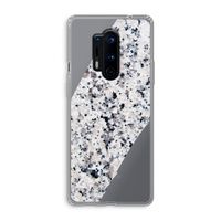 Gespikkelde marmer: OnePlus 8 Pro Transparant Hoesje