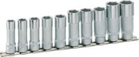 HAZET Dopsleutelset - zeskant 880LG/10H - 3/8 inch (10 mm) vierkant hol - Buiten-zeskant-tractieprofiel - 10-delig - 10 - 19 HAZET Dopsleutelset - zeskant 880LG/10H - 3/8 inch (10 mm) vierkant hol - Buiten-zeskant-tractieprofiel - 10-delig - 10 - 19