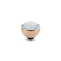 Melano Twisted Basic CZ Steentje Moonstone | Rosé