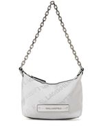 Karl Lagerfeld mini sac porté épaule Essential à ornements en cristal - Gris - thumbnail