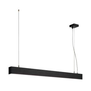 SLV Kantoor hanglamp Glenos 4000K 100cm zwart 1001403