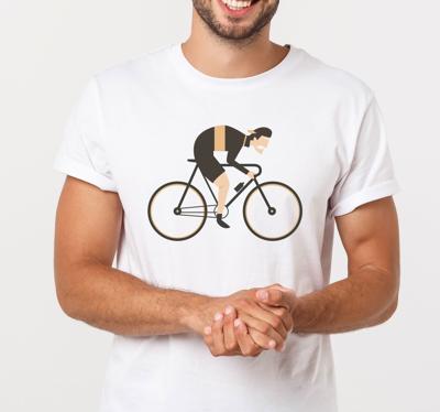 T-shirt fietsen wielrenner