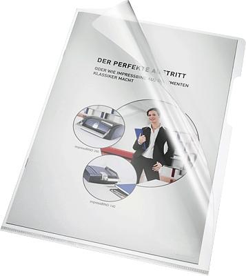Leitz Zichttassen Sichthülle DIN A4 PVC-folie 0.15 mm Glas (helder) 205000GK 100 stuk(s)
