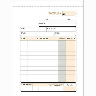 Factuurboek 15 x 10,5 cm (5 Stuks)