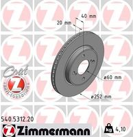 Remschijf Coat Z 540531220