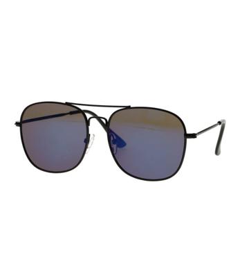 Spectrum zonnebril piloot zwart blauw glas kids jongen