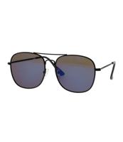 Spectrum zonnebril piloot zwart blauw glas kids jongen