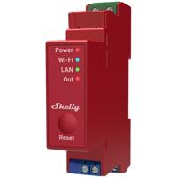 Shelly pro 1 pm relais (1-kanaals, wifi, lan, bluetooth)