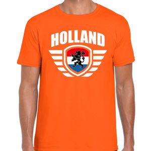 Holland landen / voetbal t-shirt oranje heren - EK / WK voetbal 2XL  -