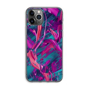 Pink Clouds: iPhone 11 Pro Max Transparant Hoesje