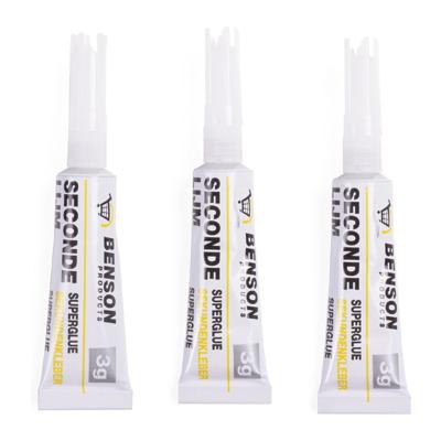 Benson Secondelijm - 3x 3 gram - alleslijm - superlijm