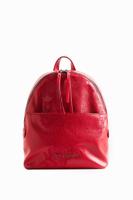 Kleine rugzak met borduursels - RED - U