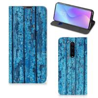 Xiaomi Mi 9T Pro Book | Wallet Case | Wood Blue