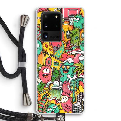 Vexx City: Samsung Galaxy S20 Ultra Transparant Hoesje met koord