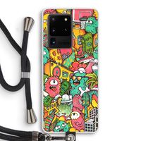 Vexx City: Samsung Galaxy S20 Ultra Transparant Hoesje met koord