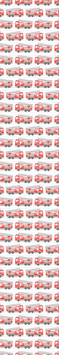 Rode brandweerwagen illustratie behang Rode brandweerwagen illustratie behang
