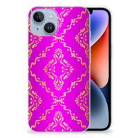 Siliconen Hoesje Apple iPhone 14 Barok Roze