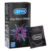 Durex - Perfect Gliss Condooms Met Extra Glijmiddel 10 st. - thumbnail