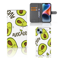 iPhone 15 Plus Leuk Hoesje Avocado Singing - thumbnail