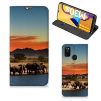 Samsung Galaxy M30s | M21 | Hoesje maken | Olifanten
