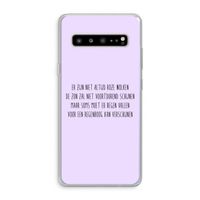 Regenboog: Samsung Galaxy S10 5G Transparant Hoesje