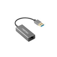 Adapter USB naar Ethernet Natec Cricket USB 3.0 Adapter USB naar Ethernet Natec Cricket USB 3.0