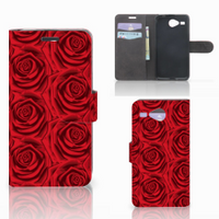 Acer Liquid Z520 Hoesje Red Roses - thumbnail