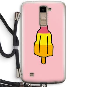 Raketijsje: LG K10 (2016) Transparant Hoesje met koord