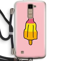 Raketijsje: LG K10 (2016) Transparant Hoesje met koord