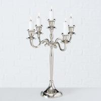 Boltze Home kandelaar zilver 27x38cm