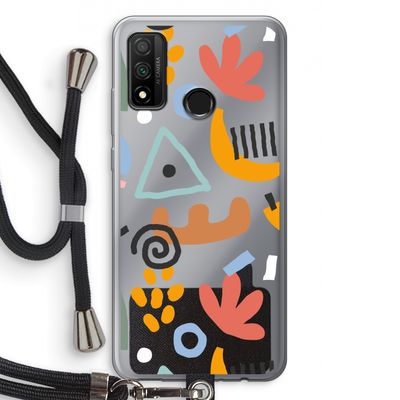Abstract: Huawei P Smart (2020) Transparant Hoesje met koord
