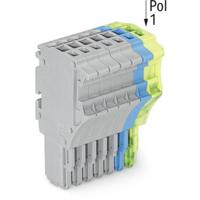 WAGO 2020-107/000-038 Connector, female Grijs, Blauw, Groen, Geel 25 stuk(s) - thumbnail