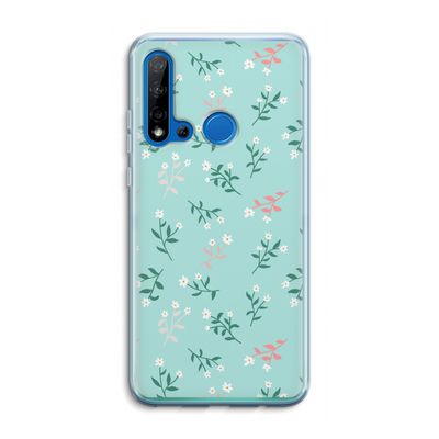 Small white flowers: Huawei P20 Lite (2019) Transparant Hoesje