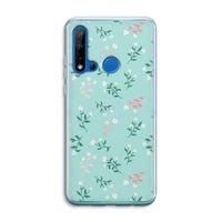 Small white flowers: Huawei P20 Lite (2019) Transparant Hoesje