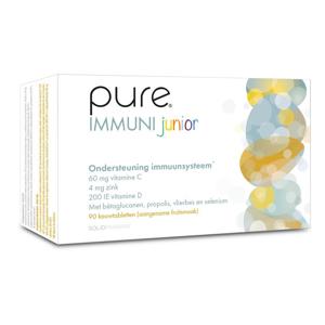 Pure Immuni Junior 90 Kauwtabletten