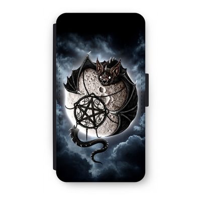 Volle maan: iPhone XS Flip Hoesje
