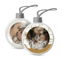 Mijn eerste kerstbal bedrukken (2 stuks)