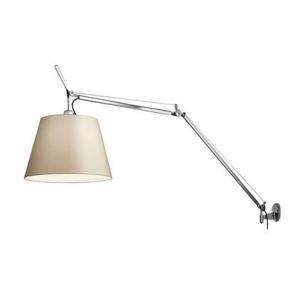 Artemide Tolomeo Mega wandlamp retrofit schakelaar alu perkament 42