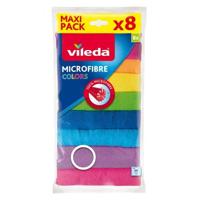 Vileda microvezeldoek kleuren 8 st.