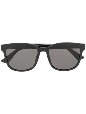 Gucci Eyewear lunettes de soleil à monture carrée - Noir